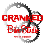 Cranked Bike Studio logo.