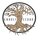 Gnarly Cedar logo.