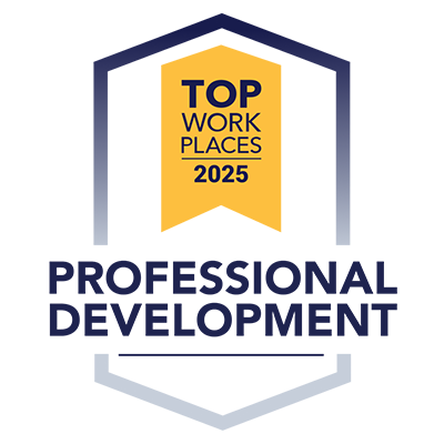 Fox Communities Credit Union – 2025 Top Workplaces award for Professional Development