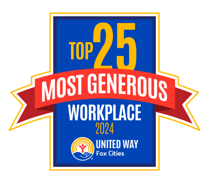 Fox Communities Credit Union – United Way Top 25 Most Generous Workplace
